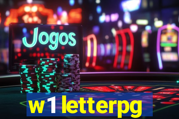 w1 letterpg